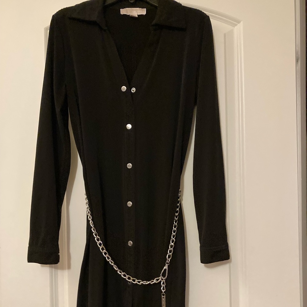Michael Kors dress with chain belt